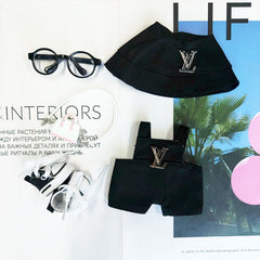 Labubu's clothes lv overalls and some accessories 17cm Doll clothes