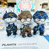 Labubu's clothes cc Denim overalls and some accessories 17cm Doll clothes