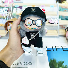 Labubu's clothes lv overalls and some accessories 17cm Doll clothes