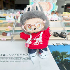 Labubu's clothes cc Hoodie and some accessories 17cm Doll clothes