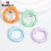 Butterfly Knot Bamboo Knot Key Ring Jewelry Accessories For DIY Phone Chains