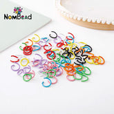 8mm Iron Open Ring Jewelry Accessories For DIY Phone Chains