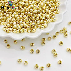 2/3/4mm Iron Beads Space Beads Jewelry Accessories For DIY Phone Chains