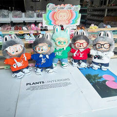 Labubu's clothes lv Hoodie and some accessories 17cm Doll clothes