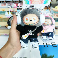 Labubu's clothes adidas Sweaters and some accessories Doll clothes