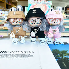 Labubu's clothes lv overalls and some accessories 17cm Doll clothes