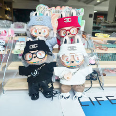 Labubu's clothes cc Sweaters and some accessories 17cm Doll clothes