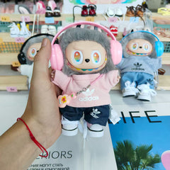 Labubu's clothes adidas Sweaters and some accessories Doll clothes