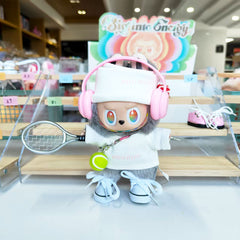 Labubu's clothes miu knitted sweater and some accessories 17cm Doll clothes