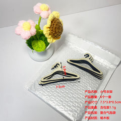 Labubu Clothes wood hanger