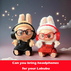 Labubu Solid Color Earphones