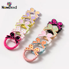 Bowknot Key Ring Jewelry Accessories For DIY Phone Chains