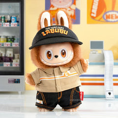 Spot Labubu baby clothes vinyl doll labubu convenience store clothes set plush doll change clothes