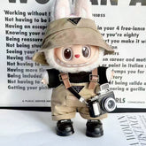 Labubu clothes cute vinyl doll one two three generations labubu baby clothes set sit party accessories