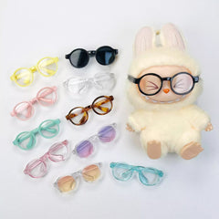 Labubu Cute Glasses 6.5cm Self deprecating Bear Glasses