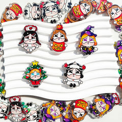 Crybaby Acrylic Pendants for Keychains |Character Charm for Necklace, Phone Strap & Keychain