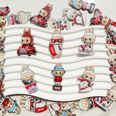 Labubu Acrylic Pendants for Keychains |Character Charm for Necklace, Phone Strap & Keychain