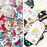 LinePuppy Acrylic Pendants for Keychains |Character Charm for Necklace, Keychain, Pen & Bag Charms