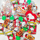 Snoopy Acrylic Pendants for Keychains |Character Charm for Necklace, Phone Strap & Keychain