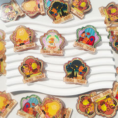 Twinkle Acrylic Pendants for Keychains |Character Charm for Keychain, Pen & Bag Charm Supplies