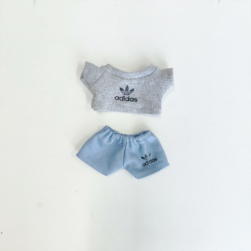 Labubu's clothes adidas Sweaters and some accessories Doll clothes