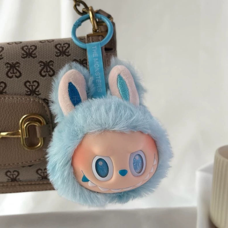 Third Generation Labubu Head THE MONSTERS Big into Energy Series-Vinyl Plush Pendant
