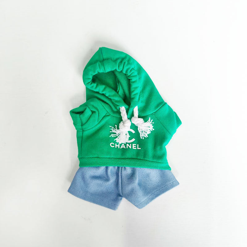 Labubu's clothes cc Hoodie and some accessories 17cm Doll clothes