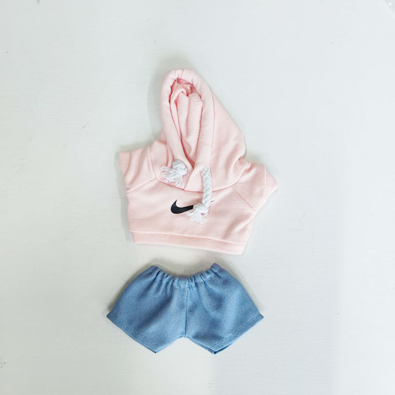 Labubu's clothes nike Hoodie and some accessories Doll clothes