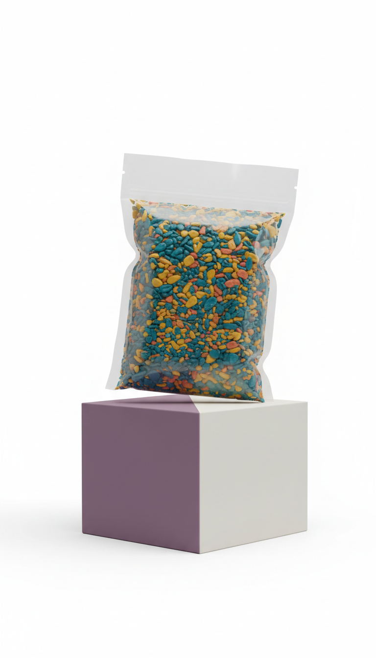 Aquarium substrate pack for exotic species