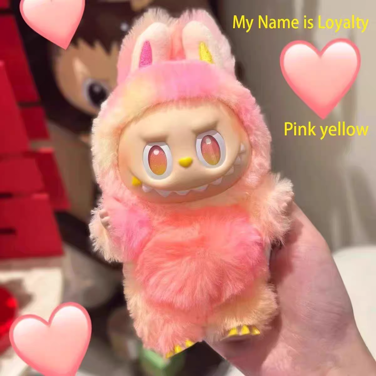 Third Generation Labubu Doll THE MONSTERS Big into Energy Series-Vinyl Plush Pendant Blind Box