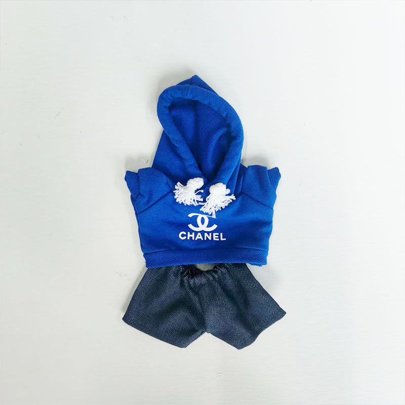 Labubu's clothes cc Hoodie and some accessories 17cm Doll clothes