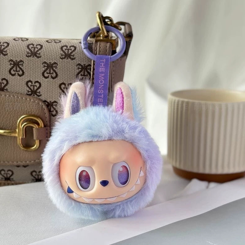 Third Generation Labubu Head THE MONSTERS Big into Energy Series-Vinyl Plush Pendant