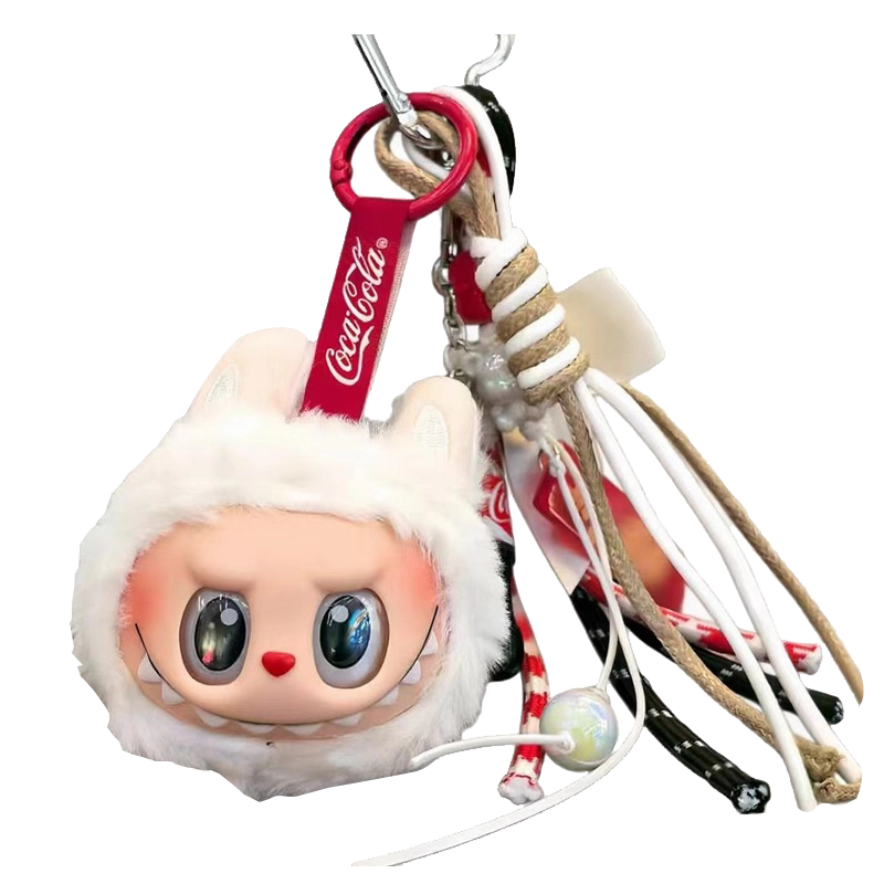 Third Generation Labubu Head THE MONSTERS Big into Energy Series-Vinyl Plush Pendant