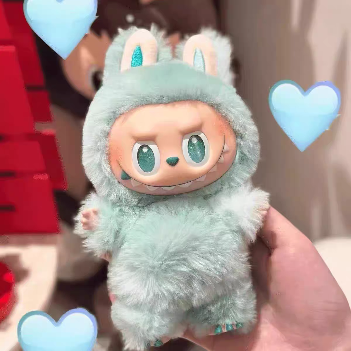 Third Generation Labubu Doll THE MONSTERS Big into Energy Series-Vinyl Plush Pendant Blind Box