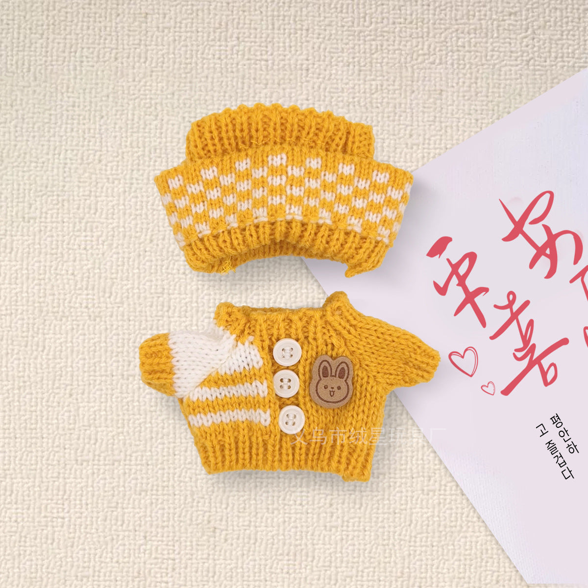 Labubu baby clothes collection creative 17cm doll wearing set labubu vinyl doll clothes accessories