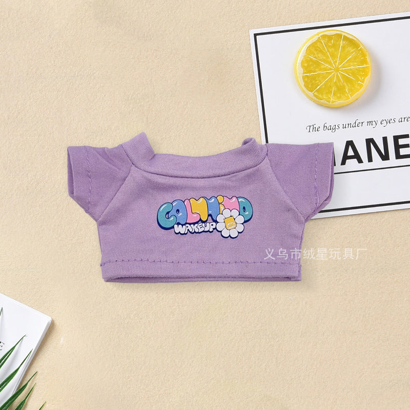 Labubu baby clothes collection creative 17cm doll wearing set labubu vinyl doll clothes accessories