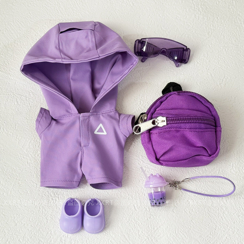 Labubu baby clothes  front high-energy 3.0 vinyl doll with accessories can wear jacket