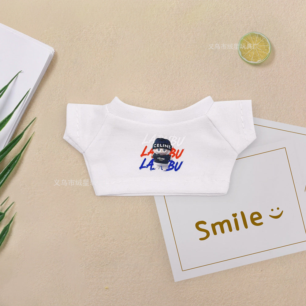 Labubu baby clothes collection creative 17cm doll wearing set labubu vinyl doll clothes accessories