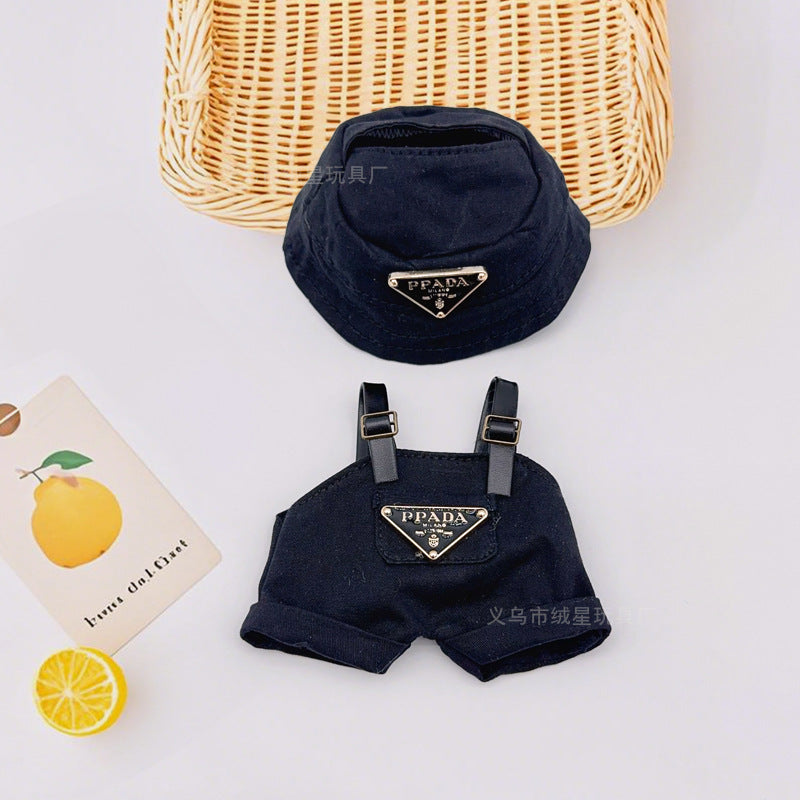 Labubu baby clothes collection creative 17cm doll wearing set labubu vinyl doll clothes accessories