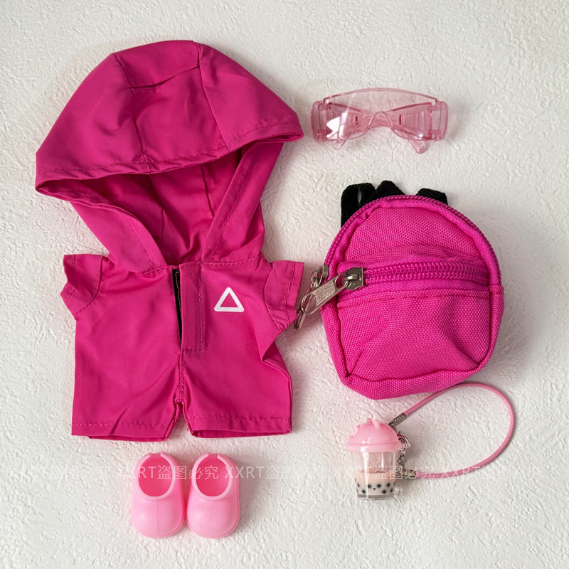 Labubu baby clothes  front high-energy 3.0 vinyl doll with accessories can wear jacket