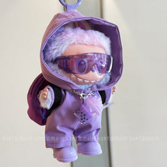 Labubu baby clothes  front high-energy 3.0 vinyl doll with accessories can wear jacket