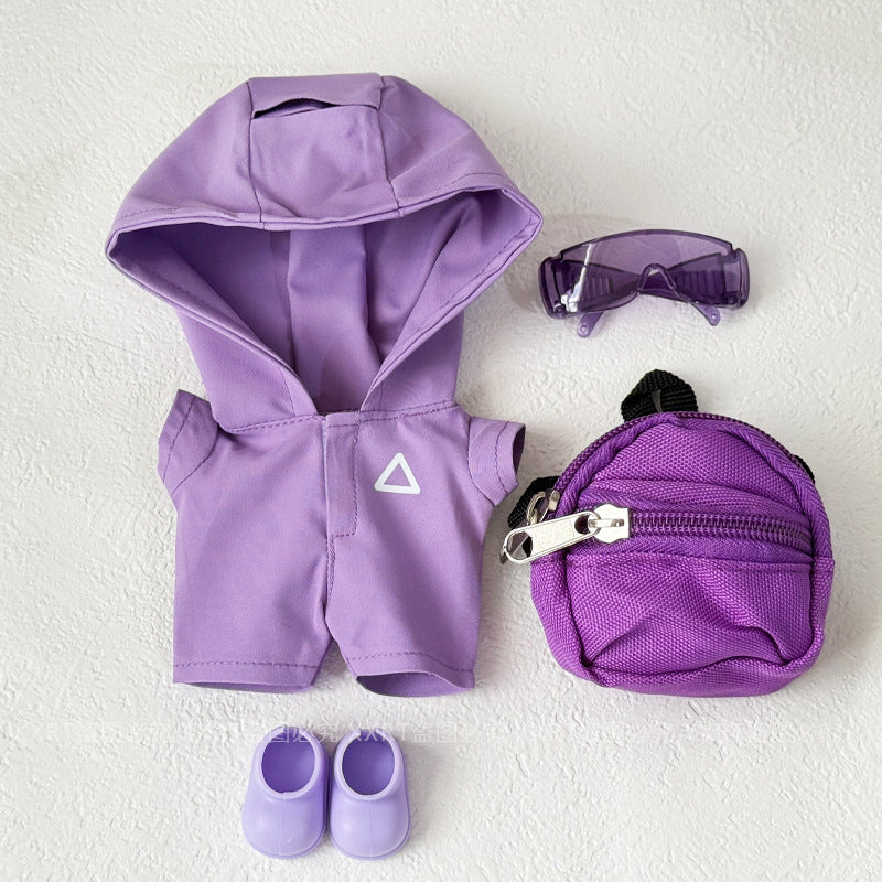 Labubu baby clothes  front high-energy 3.0 vinyl doll with accessories can wear jacket