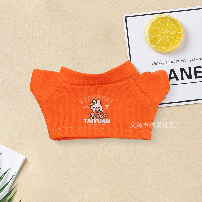 Labubu baby clothes collection creative 17cm doll wearing set labubu vinyl doll clothes accessories