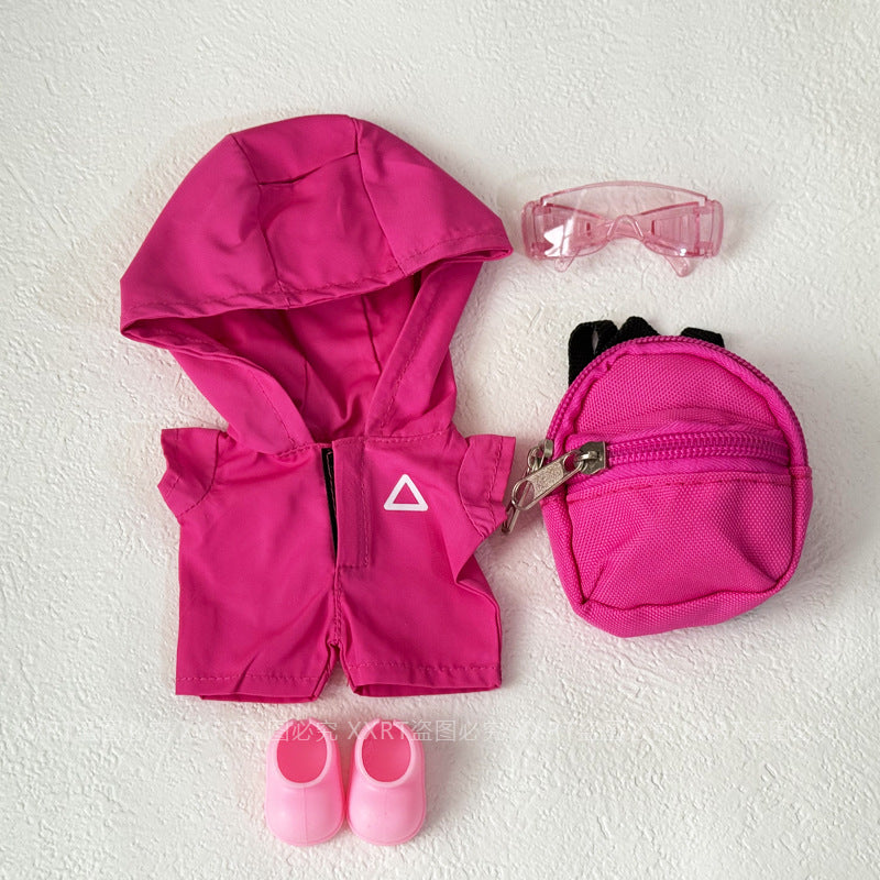Labubu baby clothes  front high-energy 3.0 vinyl doll with accessories can wear jacket