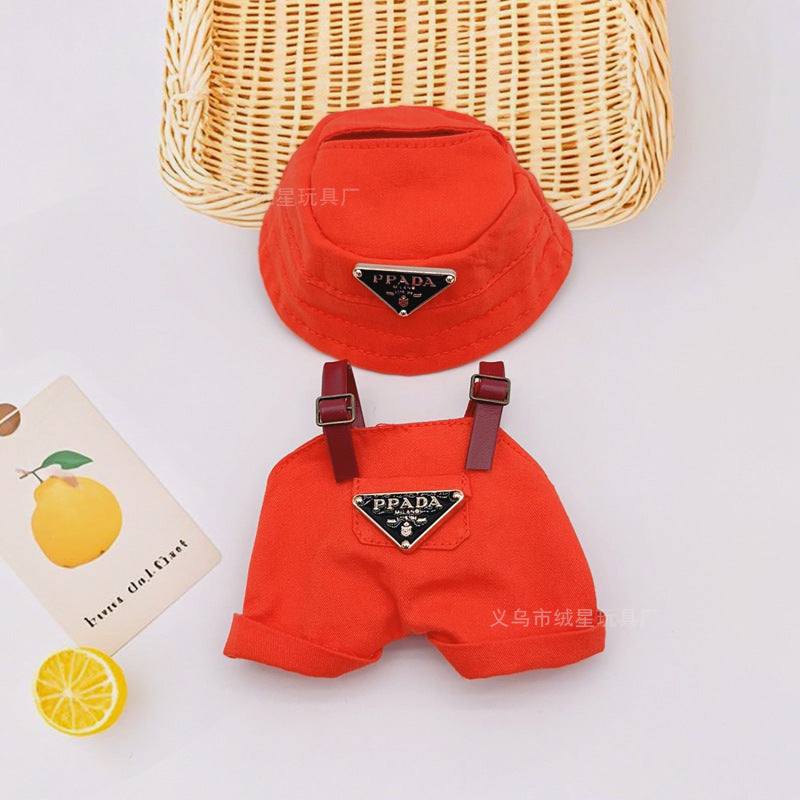 Labubu baby clothes collection creative 17cm doll wearing set labubu vinyl doll clothes accessories