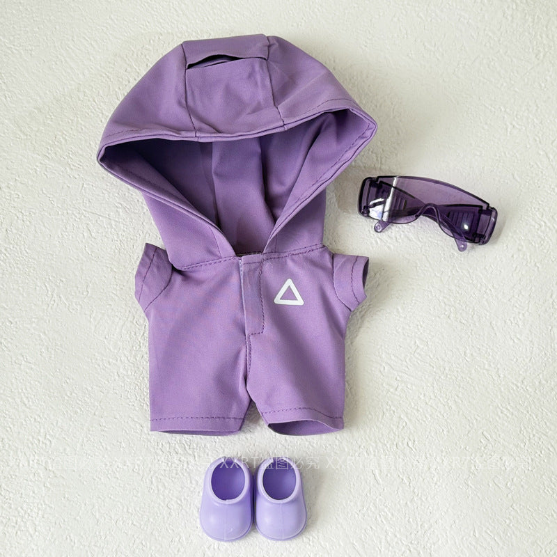 Labubu baby clothes  front high-energy 3.0 vinyl doll with accessories can wear jacket