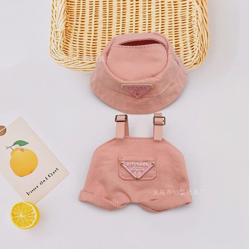 Labubu baby clothes collection creative 17cm doll wearing set labubu vinyl doll clothes accessories