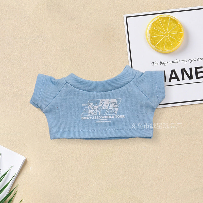 Labubu baby clothes collection creative 17cm doll wearing set labubu vinyl doll clothes accessories