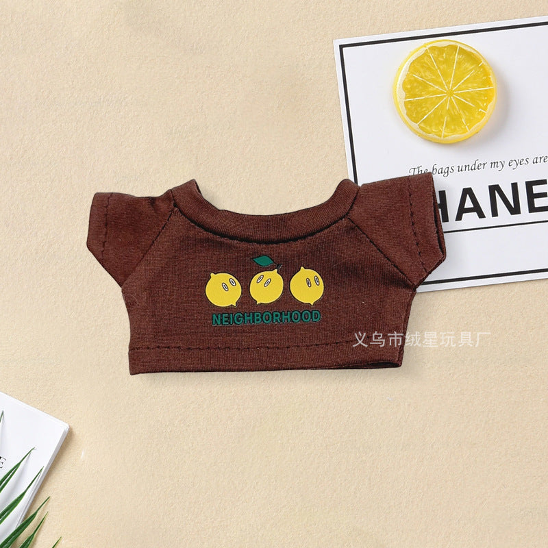 Labubu baby clothes collection creative 17cm doll wearing set labubu vinyl doll clothes accessories