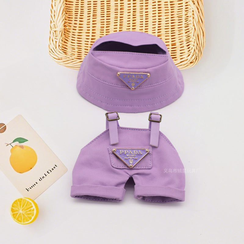 Labubu baby clothes collection creative 17cm doll wearing set labubu vinyl doll clothes accessories
